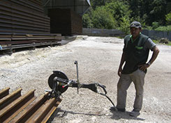 Trilho em Aço, Construção e Desmanche